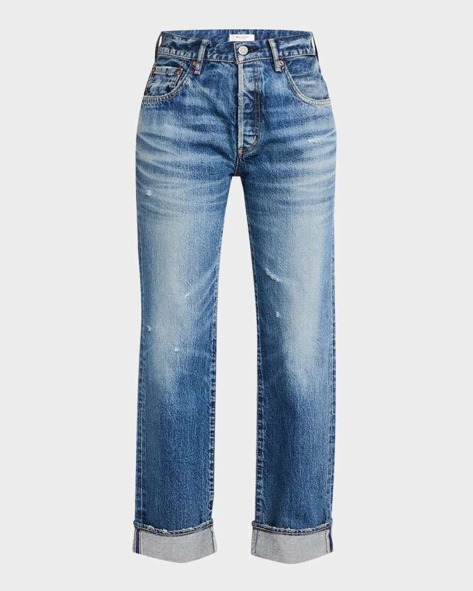 Aquebogue Straight Cuffed Jeans